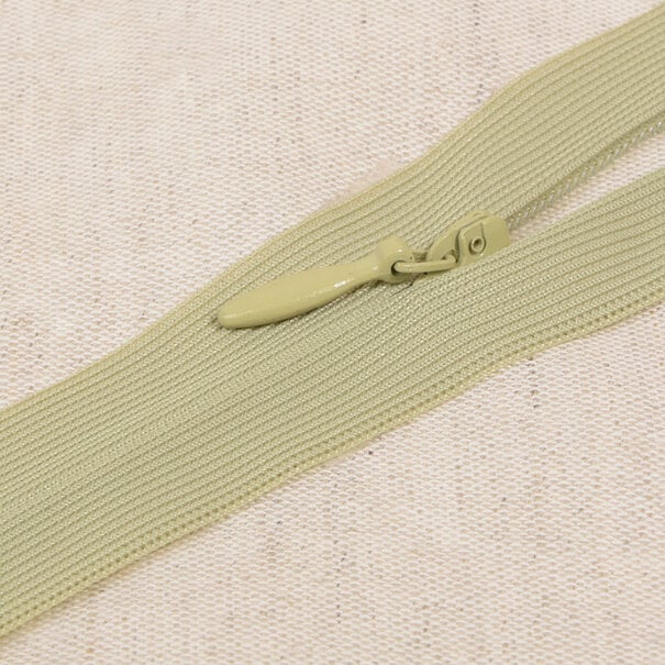 Blinde rits -  limoengroen 883