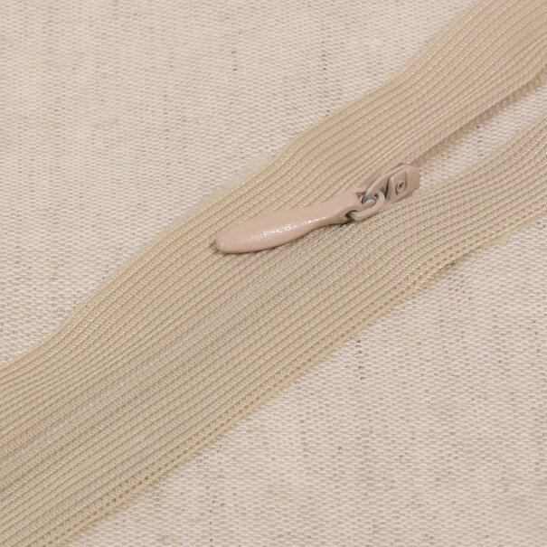 Blinde rits - beige 573