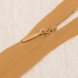 Blinde rits - cognac 508