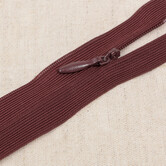 Blinde rits - donker bordeaux 864