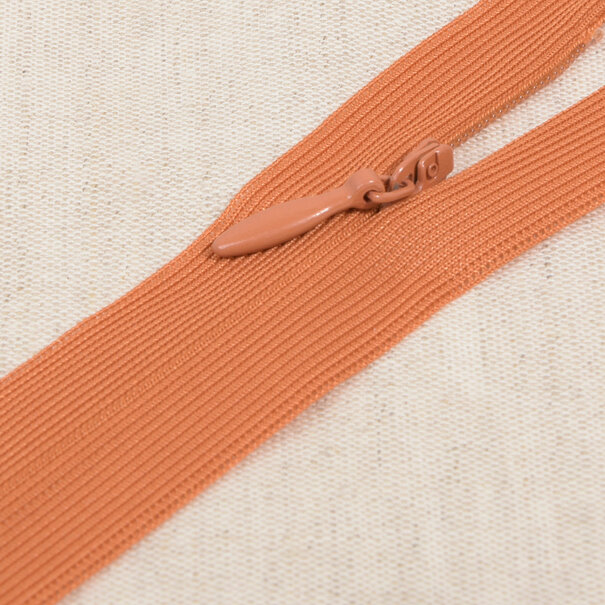 Blinde rits - indiaas rood 808