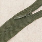 Blinde rits - kaki 567