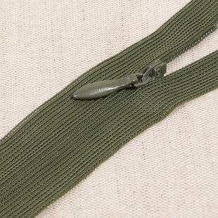 Blinde rits - kaki 567