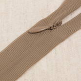 Blinde rits - kastanjebruin 563