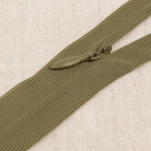 Blinde rits - legergroen 565
