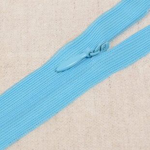 Blinde rits - turquoise 833