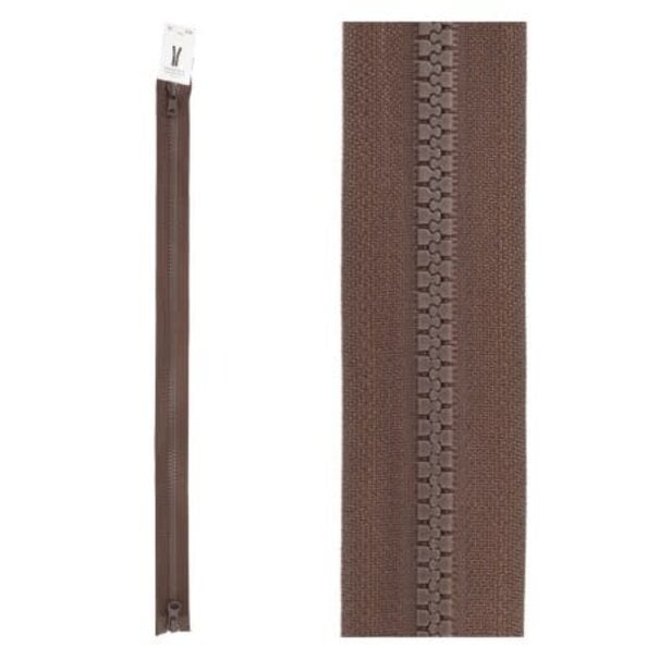 Blokrits dubbel deelbaar - bruin 570