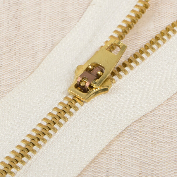 Metalen rits - ivoor 841