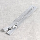 Metalen sierrits metallic - zilver