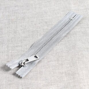 Metalen sierrits metallic - zilver