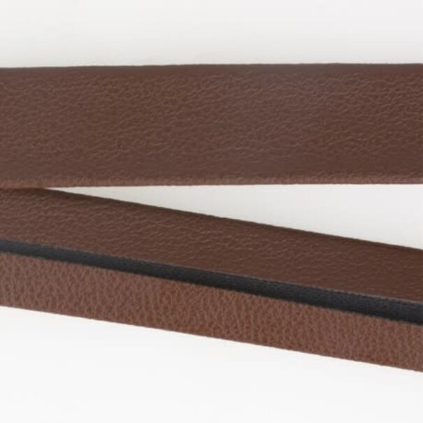 Biais imitatieleder - bruin 60