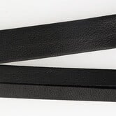 Biais imitatieleder - zwart 014