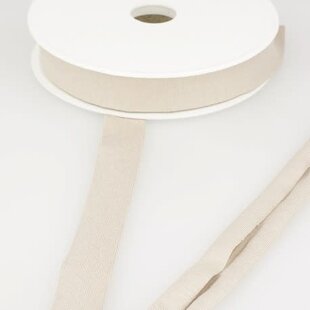 Biais tricot - beige 40