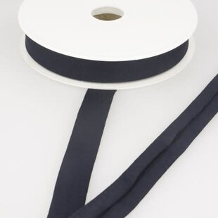 Biais tricot -  marineblauw 27