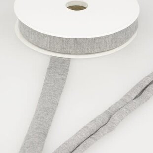 Biais tricot -  lichtgrijs 31