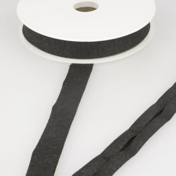 Biais tricot - zwart grijs 39