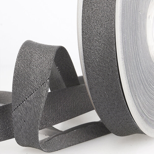 Biais metallic - zwart 14