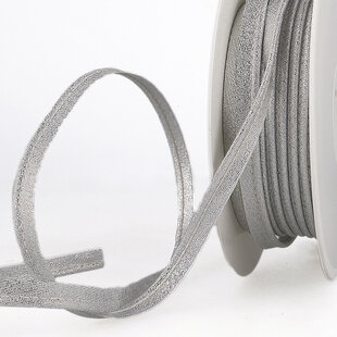 Paspel metallic - zilver 2