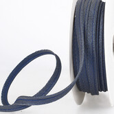 Paspel metallic - marineblauw 23