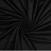 Bamboe twill - zwart