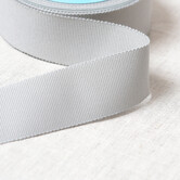 Ribslint katoen - midden grijs 33