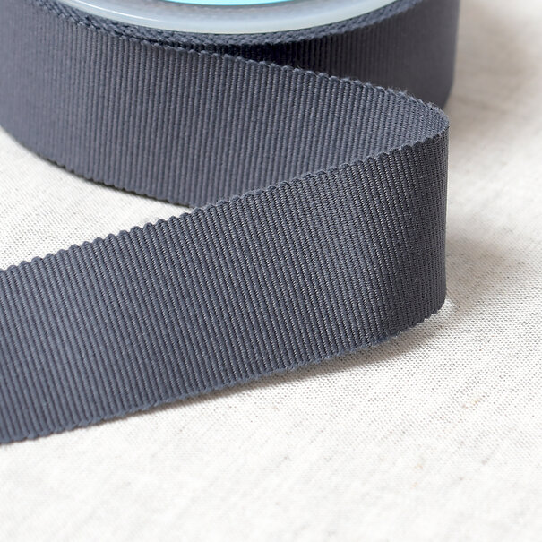 Ribslint katoen - grijs 38