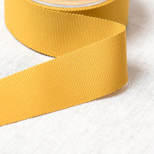 Ribslint katoen - mosterd 42