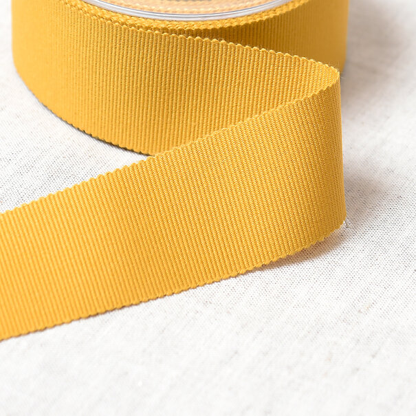 Ribslint katoen - mosterd 42