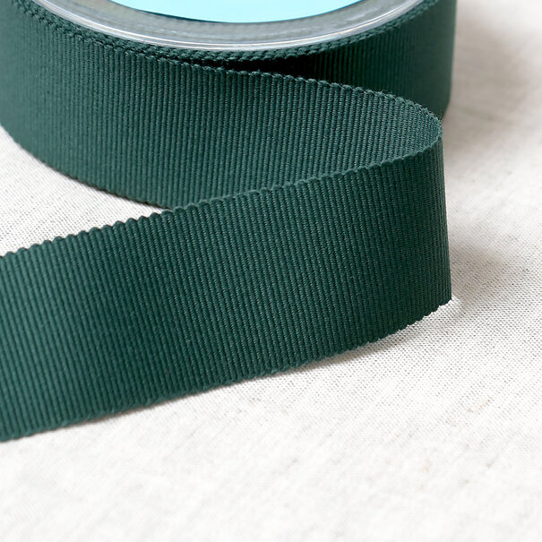 Ribslint katoen - flessengroen 67