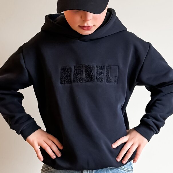 Sweaterstof - zwart 1