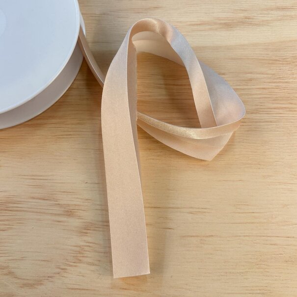 Biais satijn - beige 40