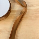 Biais satijn - goud 80