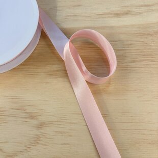 Biais satijn - lichtroze 74