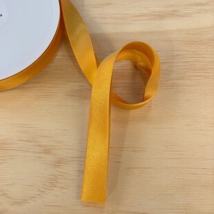 Biais satijn - mosterd 42