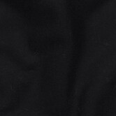 Katoen fleece GOTS - zwart