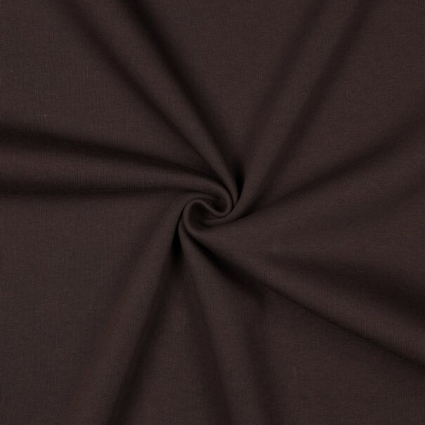 Sweaterstof - donkerbruin 28