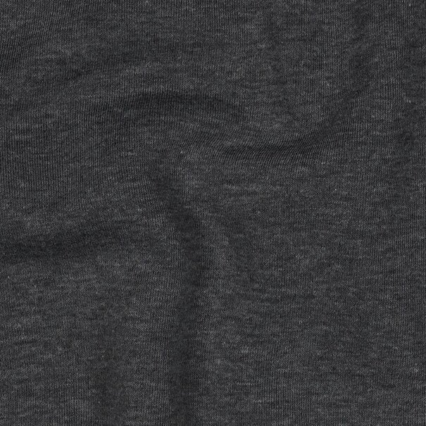Sweaterstof - donkergrijs melange 55