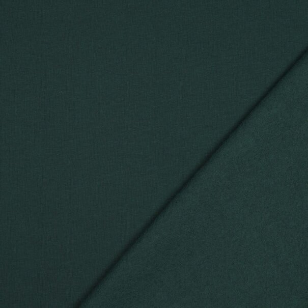 Sweaterstof - donker groen 86