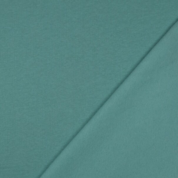 Sweaterstof - donker mint 87