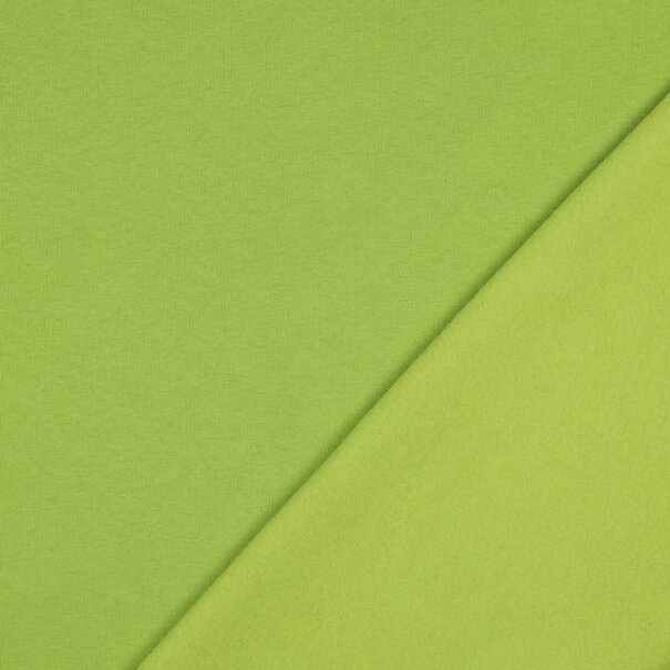 Sweaterstof - olijf 81