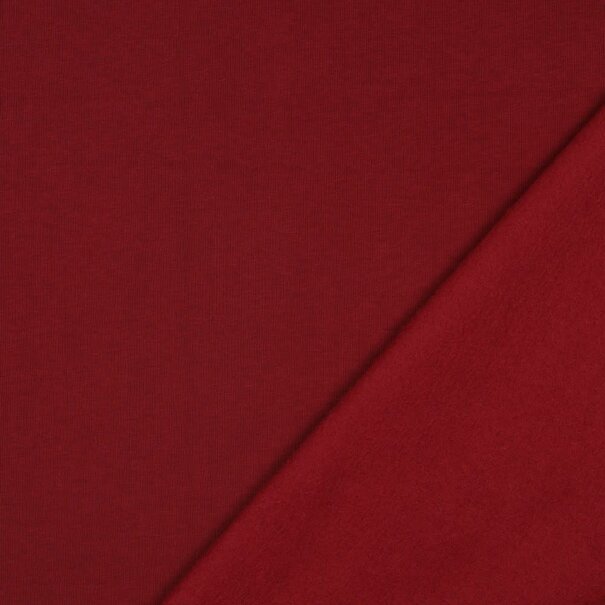 Sweaterstof - bordeaux 85