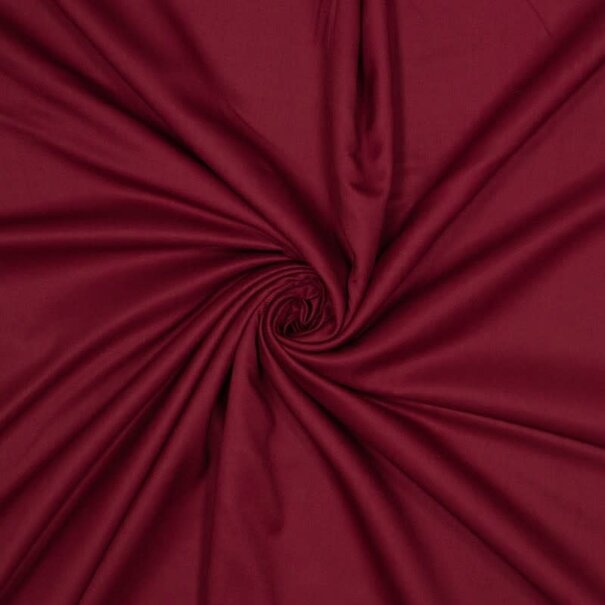 Bamboe twill - bordeaux