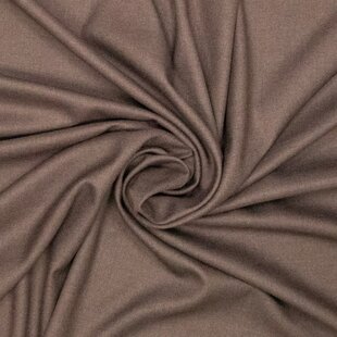 Bamboe twill - chocoladebruin