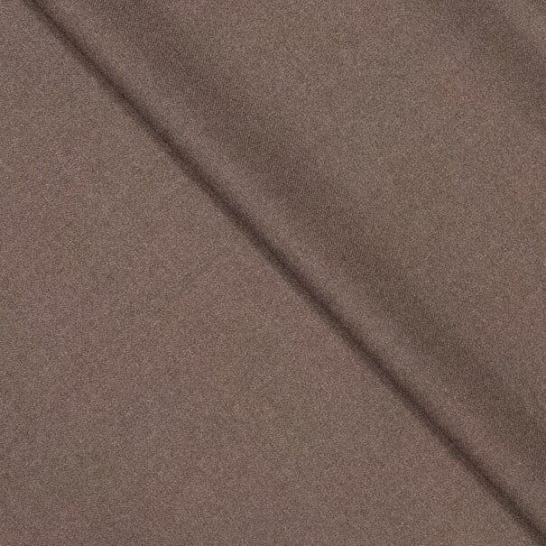 Bamboe twill - chocoladebruin