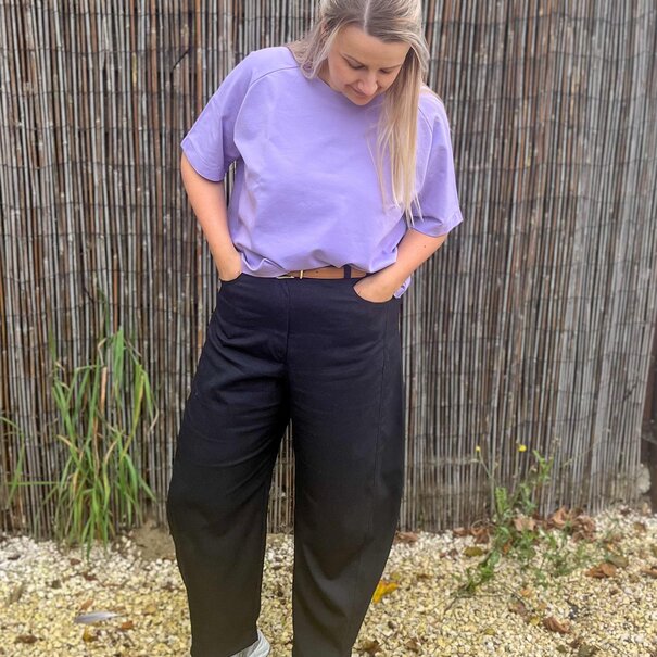 Bamboe twill - amethyst orchidee