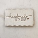 Verpakking : Handmade with love ecru