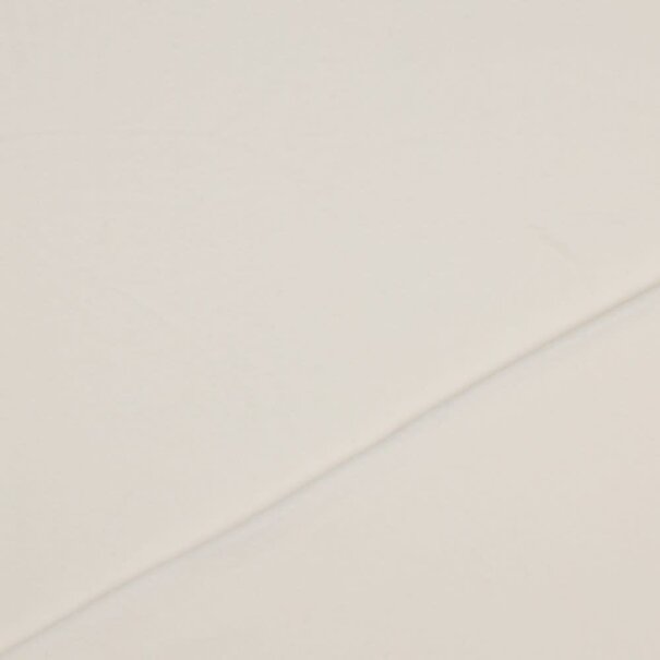 Katoen fleece GOTS - ecru