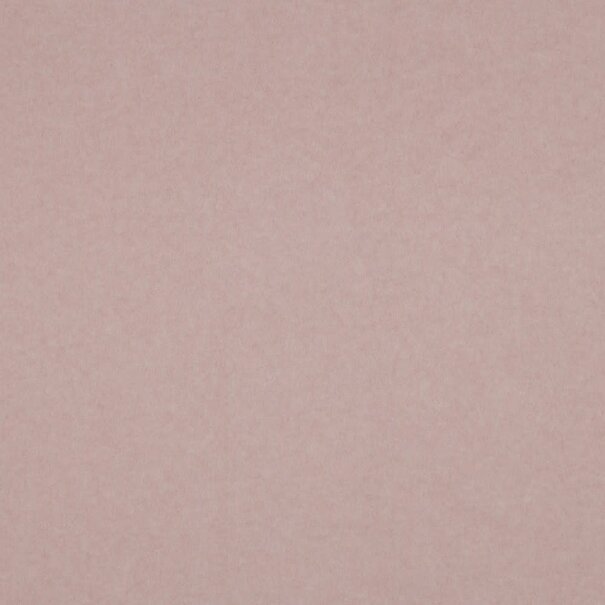 Katoen fleece GOTS - licht roze melange