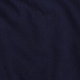 Katoen fleece GOTS - marineblauw