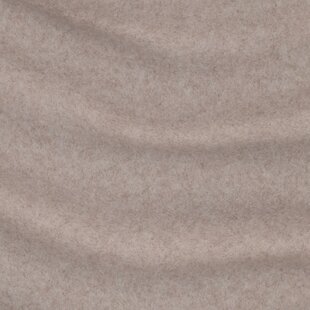 Katoen fleece GOTS - taupe melange